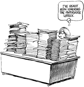 Mounds of Paperwork